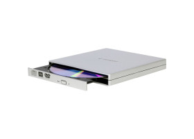 Внешний оптический привод Gembird, Silver, USB (DVD-USB-02-SV)