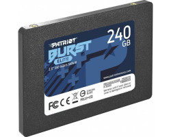 Твердотельный накопитель 240Gb, Patriot Burst Elite, SATA3 (PBE240GS25SSDR)