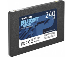 Твердотельный накопитель 240Gb, Patriot Burst Elite, SATA3 (PBE240GS25SSDR) Твердотельный накопитель 240Gb, Patriot Burst Elite, SATA3 (PBE240GS25SSDR)