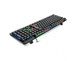Клавиатура REAL-EL Comfort 7011 USB Black, подсветка 			-foto2
