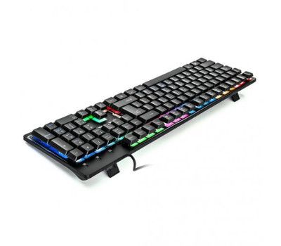Клавиатура REAL-EL Comfort 7011 USB Black, подсветка Клавиатура REAL-EL Comfort 7011 USB Black, подсветка