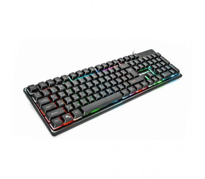Клавиатура REAL-EL Comfort 7011 USB Black, подсветка Клавиатура REAL-EL Comfort 7011 USB Black, подсветка