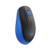 Мышь Logitech M190, Blue/ Black, USB, wireless, оптическая, 1000 dpi, 3 кнопки, 1xAA (910-005907)