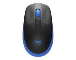 Мышь Logitech M190, Blue/ Black, USB, wireless, оптическая, 1000 dpi, 3 кнопки, 1xAA (910-005907)