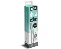 Кабель USB  - 2.0m AM/ Type-C  ColorWay, Mint (CW-CBUC008-MT)-foto3