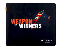 Коврик Canyon CND-CMP5, Black, 350 x 250 x 3 мм-foto2