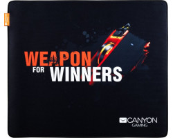 Коврик Canyon CND-CMP5, Black, 350 x 250 x 3 мм