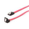 Кабель SATA 0.5m Cablexpert Red, угловой (CC-SATAM-DATA90-0.5M)