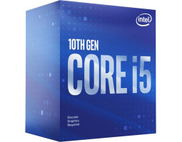 Процессор Intel Core i5 (LGA1200) i5-10600KF, Box, 6x4.1 GHz (Turbo Boost 4.8 GHz), L3 12Mb, Comet L