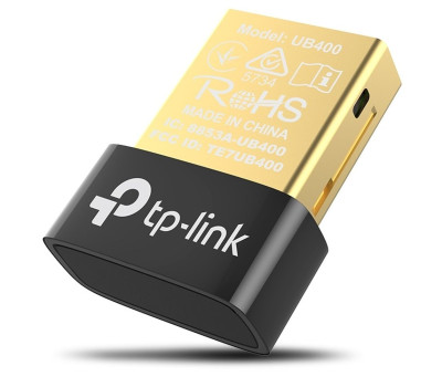 Адаптер USB > Bluetooth TP-LINK UB400, Black, Slim, VER 4.0