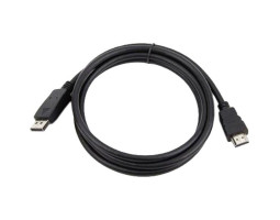 Кабель DisplayPort > HDMI 1.8m ATcom, black, пакет, 8K/ 4K (20120) Кабель DisplayPort > HDMI 1.8m ATcom, black, пакет, 8K/ 4K (20120)