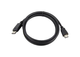 Кабель DisplayPort > HDMI 1.8m ATcom, black, пакет,  8K/ 4K (20120)