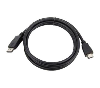Кабель DisplayPort > HDMI 1.8m ATcom, black, пакет, 8K/ 4K (20120) Кабель DisplayPort > HDMI 1.8m ATcom, black, пакет, 8K/ 4K (20120)