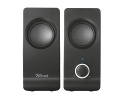 Колонки 2.0 Trust Remo, Black, 8W, работает от USB (17595)