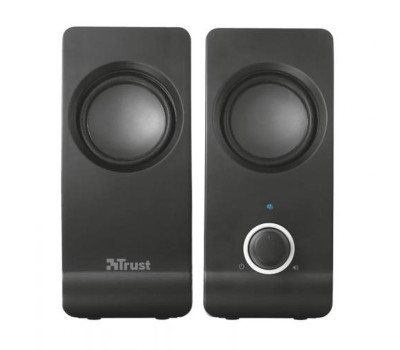 Колонки 2.0 Trust Remo, Black, 8W, работает от USB (17595)