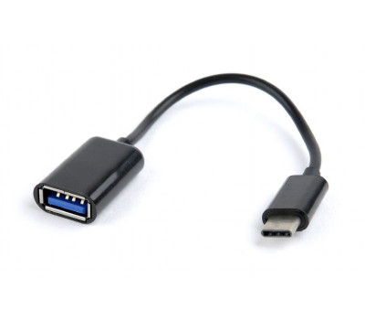 Кабель USB 2.0 - 0.2m AF/ Type-C Cablexpert A-OTG-CMAF2-01, Black Кабель USB 2.0 - 0.2m AF/ Type-C Cablexpert A-OTG-CMAF2-01, Black