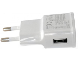 Сетевое зарядное устройство Extradigital, White, 1xUSB, 2A (CUA1752)