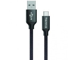Кабель USB - 1.0m AM/ Type-C ColorWay , Black (CW-CBUC003-BK) Кабель USB - 1.0m AM/ Type-C ColorWay , Black (CW-CBUC003-BK)