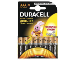 Батарейка LR03 (AAA), щелочная, Duracell Duralock Basic, 1.5V, Bulk (MN2400 8BL/ MN2400 12BL) Батарейка LR03 (AAA), щелочная, Duracell Duralock Basic, 1.5V, Bulk (MN2400 8BL/ MN2400 12BL)