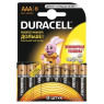 Батарейка LR03 (AAA), щелочная, Duracell Duralock Basic, 1.5V, Bulk (MN2400 8BL/  MN2400 12BL)