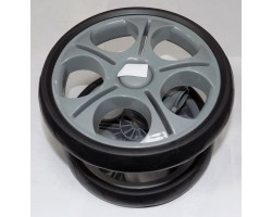 Блок переднего колеса в сборе к коляске Geoby С819, С922 (205*8) серый (28432)-foto6