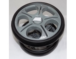 Блок переднего колеса в сборе к коляске Geoby С819, С922 (205*8) серый (28432)-foto6