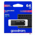 USB 3.0 Flash Drive 64Gb Goodram UME3 Black (UME3-0640K0R11) USB 3.0 Flash Drive 64Gb Goodram UME3 Black (UME3-0640K0R11)