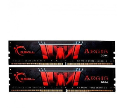 DDR4 16Gb x 2 (32Gb Kit), 3200 MHz, G.Skill Aegis, 16-18-18-38, 1.35V (F4-3200C16D-32GIS)