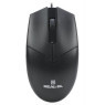 Мышь REAL-EL RM-208, Black, USB, оптическая, 1000 dpi, 2 кнопки, 1,2 м (RM-208)