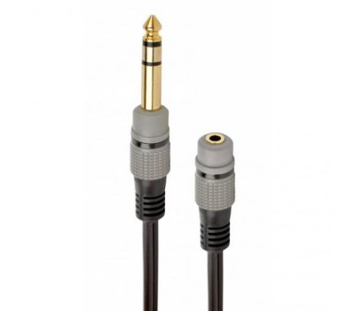 Переходник аудио Cablexpert A-63M35F-0.2M 6.35мм M / F 3.5 мм, 0,2 м, черный (A-63M35F-0.2M) Переходник аудио Cablexpert A-63M35F-0.2M 6.35мм M / F 3.5 мм, 0,2 м, черный (A-63M35F-0.2M)
