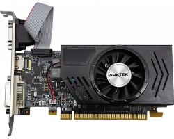 Видеокарта GeForce GT730, Arktek, 4Gb GDDR3, 128-bit, VGA/ DVI/ HDMI, 800/ 1600 MHz, Low Profile (AKN73