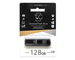 USB 3.0 Flash Drive 128Gb T&G 121 Vega series Black (TG121-128GB3BK)