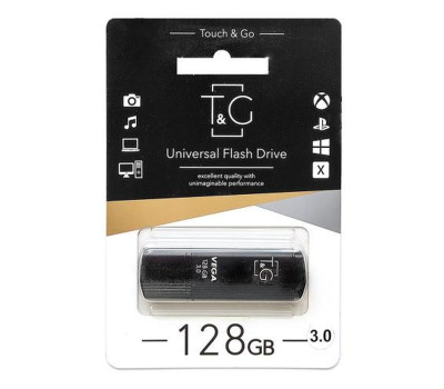 USB 3.0 Flash Drive 128Gb T&G 121 Vega series Black (TG121-128GB3BK) USB 3.0 Flash Drive 128Gb T&G 121 Vega series Black (TG121-128GB3BK)