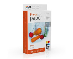Фотобумага ColorWay, матовая, A6 (10x15), 220 г/ м?, 100 л, (PM2201004R)
