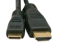 Кабель HDMI > HDMI mini 2.0m, Atcom, черный, блистер (14156)-foto2