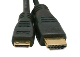 Кабель HDMI > HDMI mini 2.0m, Atcom, черный, блистер (14156)