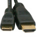 Кабель HDMI > HDMI mini 2.0m, Atcom, черный, блистер (14156)