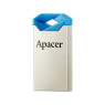 USB Flash Drive 64Gb Apacer AH111, Silver/ Blue (AP64GAH111U-1)