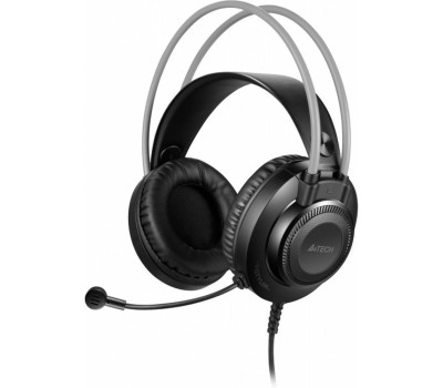 Наушники A4Tech Fstyler FH200i Grey игровые, микрофон 