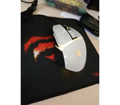Мышь A4Tech W60 Max Bloody, Panda White, USB, оптическая (сенсор MAX BC3332-A)