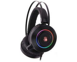 Наушники Bloody G521 Black подсветка, USB, накладные, кабель 1.8 м (G521)-foto2