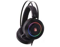 Наушники Bloody G521 Black подсветка, USB, накладные, кабель 1.8 м (G521)-foto2