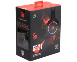Наушники Bloody G521 Black подсветка, USB, накладные, кабель 1.8 м (G521)-foto5