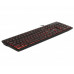 Клавиатура Gembird KB-UML3-01-UA, 3-х цветная подсветка клавиш, USB, Black (KB-UML3-01-UA)