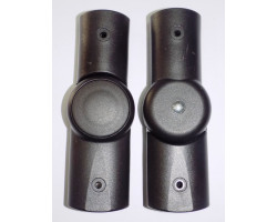 Шарнир 20*30мм (26*36мм)-18*42мм (черный) NEW(левый + правый)  (29477)-foto2