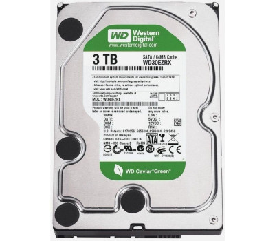 HDD3.5″ 3Tb WD Green, SATA3, 64Mb, 5400 rpm (WD30EZRX) Б/ У HDD3.5″ 3Tb WD Green, SATA3, 64Mb, 5400 rpm (WD30EZRX) Б/ У