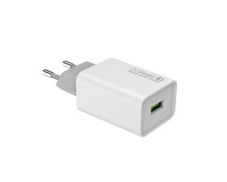 Сетевое зарядное устройство ColorWay, White, 1xUSB, 4A, Super Charge/ Quick Charge (CW-CHS014Q-WT)-foto3