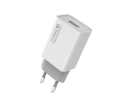 Сетевое зарядное устройство ColorWay, White, 1xUSB, 4A, Super Charge/ Quick Charge (CW-CHS014Q-WT)-foto6