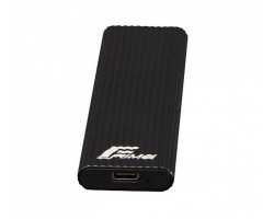 Карман 1.8&Prime; для M.2 Frime NGFF SATA Metal USB 3.1 (TYPE-C) up to 10Gb/ s Black (FHE210.M2U31)