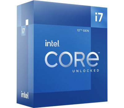 Intel Core i7 (LGA1700) i7-12700KF, Box, 12x3.6 GHz (BX8071512700KF) Intel Core i7 (LGA1700) i7-12700KF, Box, 12x3.6 GHz (BX8071512700KF)